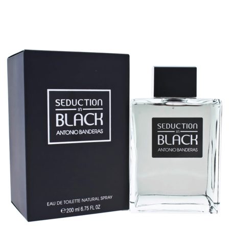 Antonio Banderas Seduction in Black Eau de Toilette 6.75 oz (2009)