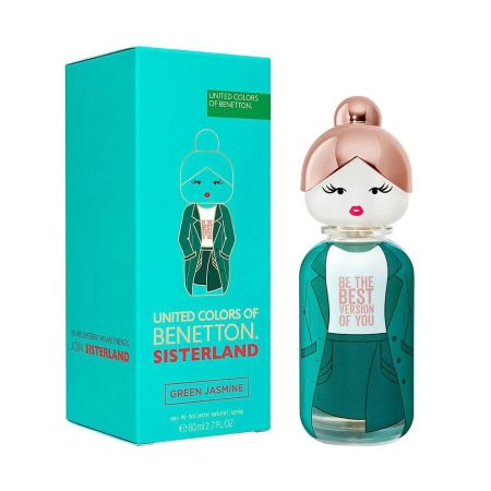 Benetton Sisterland Green Jasmine Eau de Toilette 2.7 oz / 80 ml (2021)