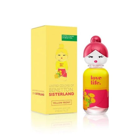Benetton Sisterland Yellow Peony Eau de Toilette 2.7 oz / 80 ml (2023)