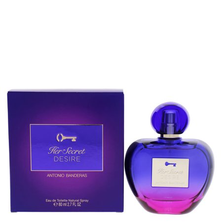 Antonio Banderas Her Secret Desire Eau de Toilette 2.7 oz / 80 ml (2019)