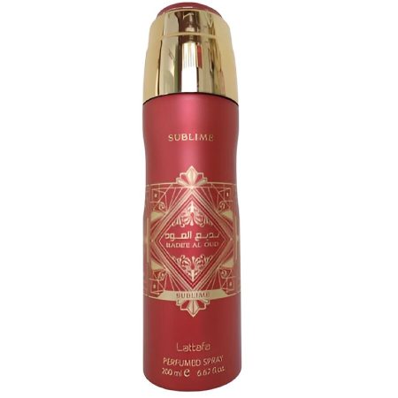 Lattafa Bade'e Al Oud Sublime Body Spray 6.7 oz / 200 ml (2023)