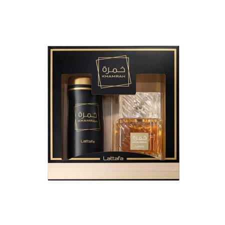 Lattafa Khamrah Gift Set Gift Set (2022)